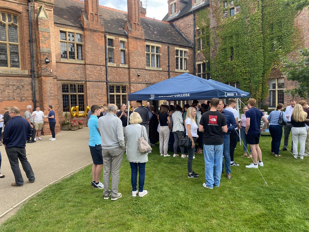The sun is shining on us this morning! So proud of our Year 11 students - we can’t wait to have you back to join everyone else in The Sixth Form - roll
on 2023/24! 😍 ☀️