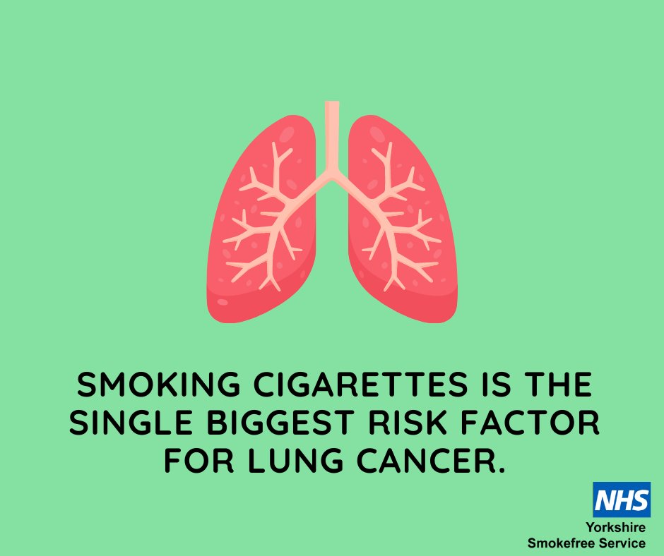 YSmokefree's tweet photo. Around 7 out of 10 lung cancers are caused by smoking.
Quitting smoking is one of the best decisions you can make for your health, particularly in reducing your risk of developing lung cancer.
https://t.co/zCFuNFfBJf
#QuitSmoking #StopSmokingToday https://t.co/T9HWSyeQy9