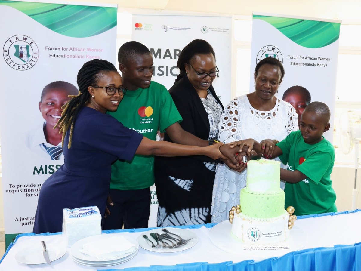 fawekenya's tweet photo. #ICareAboutHer campaign under the #ImarishaMsichana programme @fawekenya in partnership with @MastercardFdn aims to encourage boys and young men to be champions of girls and women rights in the communities was launched by  First lady of Kakamega County in @BungomaCountyKe https://t.co/B945IvDXwD