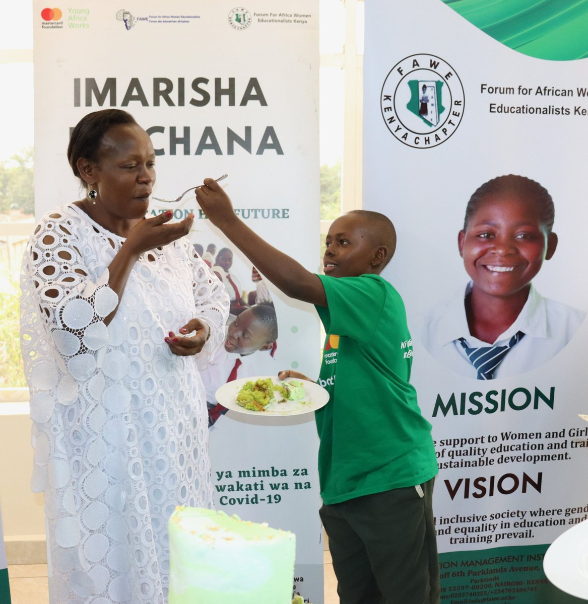 fawekenya's tweet photo. #ICareAboutHer campaign under the #ImarishaMsichana programme @fawekenya in partnership with @MastercardFdn aims to encourage boys and young men to be champions of girls and women rights in the communities was launched by  First lady of Kakamega County in @BungomaCountyKe https://t.co/B945IvDXwD