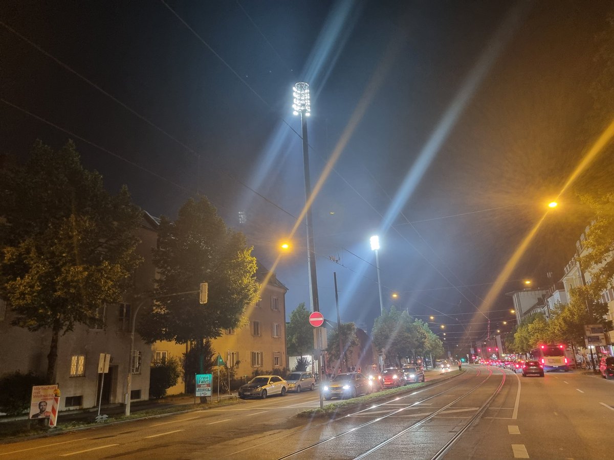 _bswu's tweet photo. Endlich auch mal ins Grünwalder geschafft. Sicherlich eines der schönsten Stadien in Deutschland und dann so ein Auswärtssieg an einem schönen Sommerabend, perfekt. https://t.co/Kjvxh4XS3z