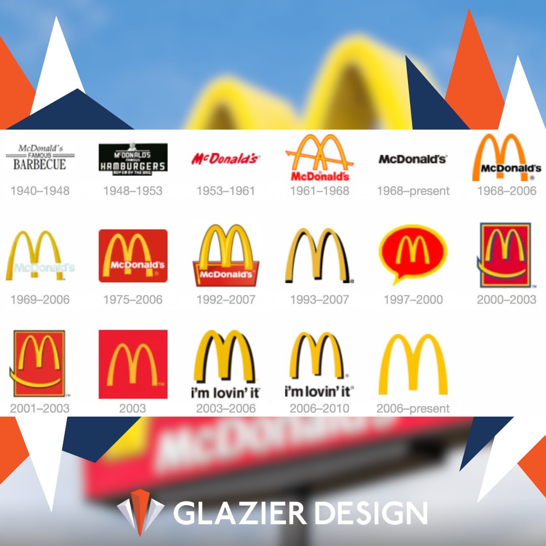 glazierdesign's tweet image. From Golden Arches to Iconic Symbolism: Tracing the Evolution of McDonald&apos;s Logo 🍔🌟 

Watch how the logo has physically transformed over the years, reflecting not just a brand, but a cultural legacy. 

#McDonaldsLogoEvolution #DesignThroughAges #Transformation #GlazierDesign