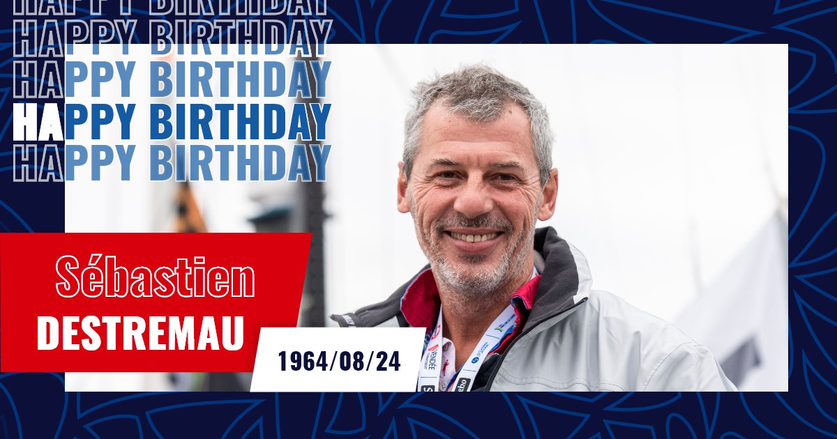 [Birthday 🎂] 
We wish @SDestremau a very happy birthday! 🎉 Despite his efforts to carry out the necessary repairs, the sailor was forced to leave the #VG2020 due to a series of technical problems.