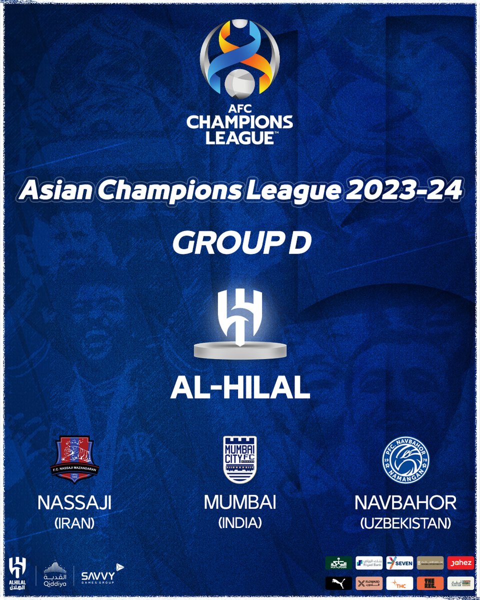 Mumbai City Faces Star-Studded Al Hilal in AFC Champions League Group Stage  Draw 