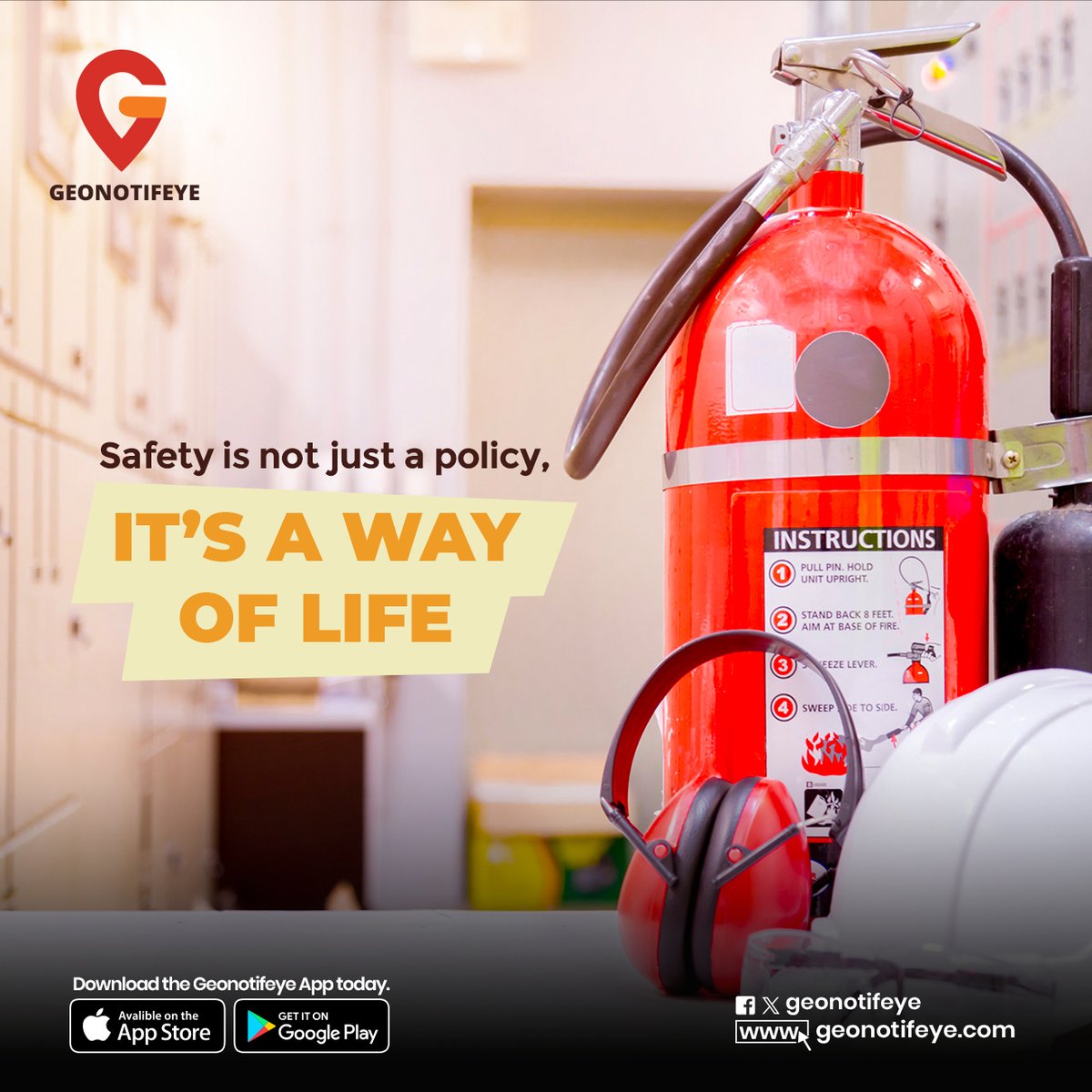 GeonotifEYE's tweet photo. Embrace safety not just as a policy but as an integral part of our daily lives. Let's prioritize well-being, trust, and success.
#SafetyFirst #PrioritizeProtection #PathToWellbeing #WellnessFirst #WayOfLife #GEONOTIFEYE #BARNKSFORTETECH. https://t.co/dOcjhlRJMs