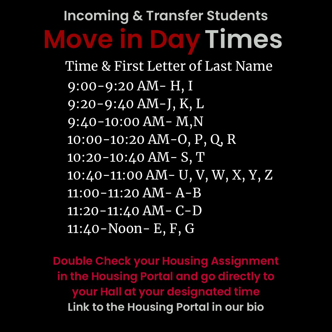 WittResLife's tweet photo. It’s Move In Day!!! #HomeSweetWitt ❤️🤍🐯 https://t.co/H7PjmF1pZw
