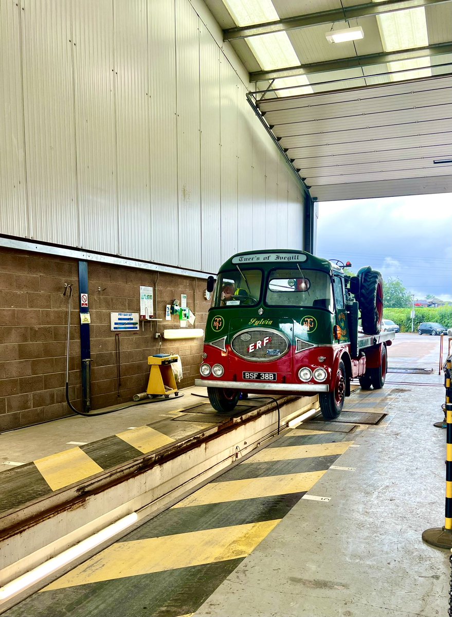 Happy Thursday everyone.  Something  a little different  on the MOT lane this morning.