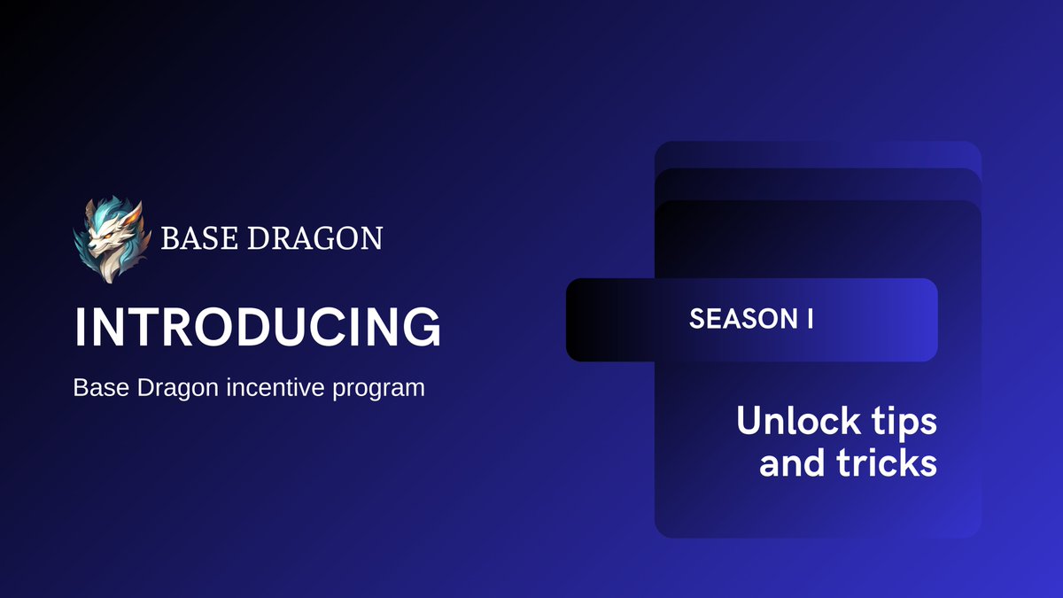BaseDragonSwap's tweet photo. ❄️ Mainnet Stay tuned for more!
#Base #BUILDONBASE #Basedragon
@BuildOnBase https://t.co/EhEV6fiq8d