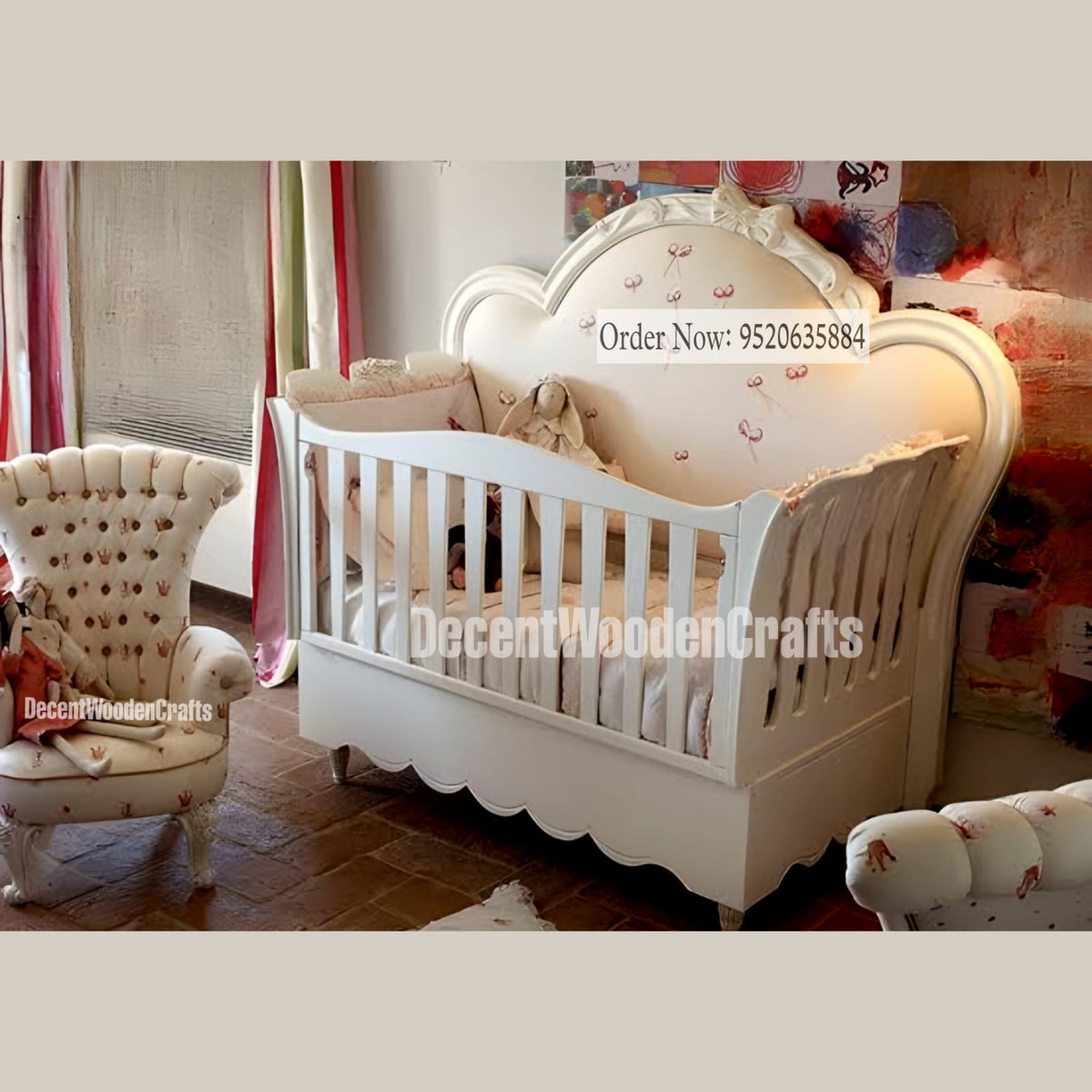 European Baby Bed Neoclassical Solid Wood Carved Baby Bed.
-
Contact #DecentWoodenCrafts to Oder Now!
Call/WhatsApp: +91-9520635884.
-
We're #Specialized in #Customized Designs.
-
#RoyalBabyRooms #RoyalBabies #BabyBedroom #BabyRoomDecor #BedroomDecor #BabyBedroom #BedroomDecor