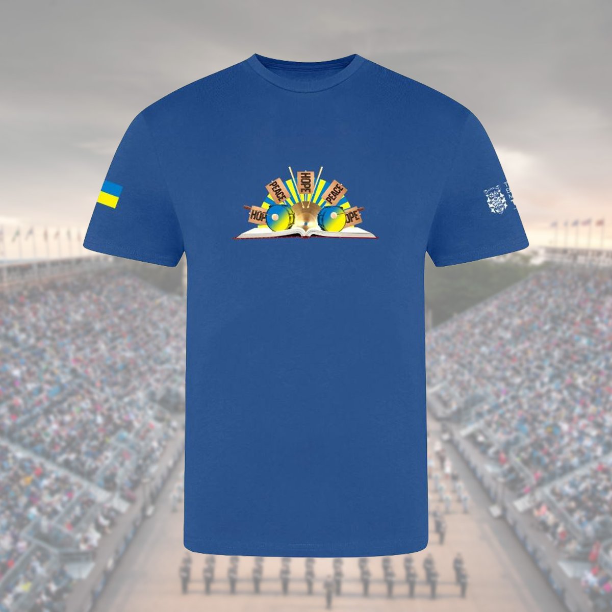 New for 2023, we’ve launched this #Ukraine T-Shirt with £10 from every sale going to the Association of Ukrainians in Edinburgh to help fund their work with refugees to Scotland. We #StandWithUkraine, t-shirts are available online here: rb.gy/n6zx8 #EdinTattoo