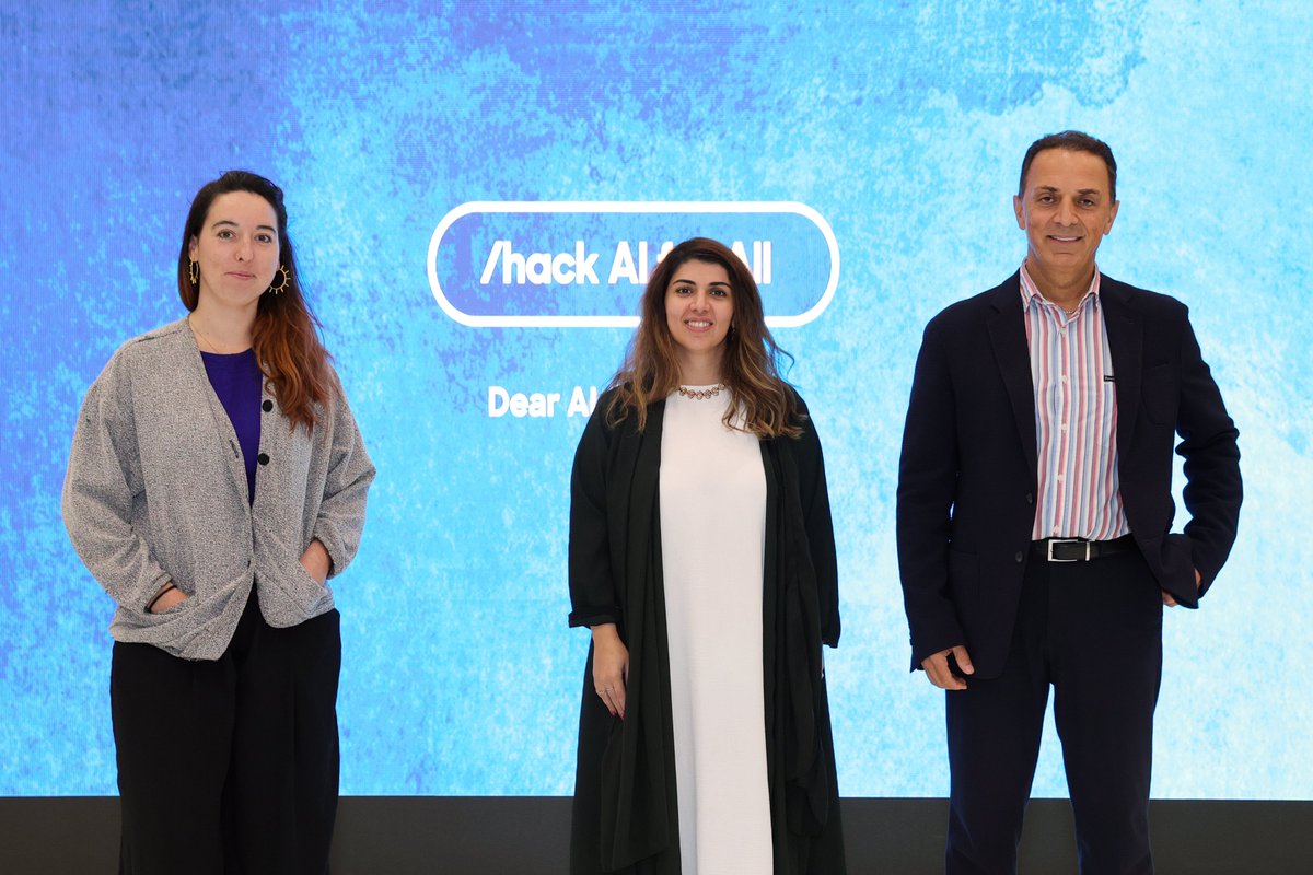 KAUSTStartups's tweet photo. Meet the judges whom our students had the privilege of being evaluated by the visionaries shaping tomorrow's AI landscape at #HackAIforAll hackathon🌐
Ed Slieman, Fadwa Alhargan, Justine Braguy, Omar Khasawneh, Dr.Chen Zhao, and Mohamed Ujaimi 🌟
#KAUST #DearA https://t.co/0oDAH1QNnl