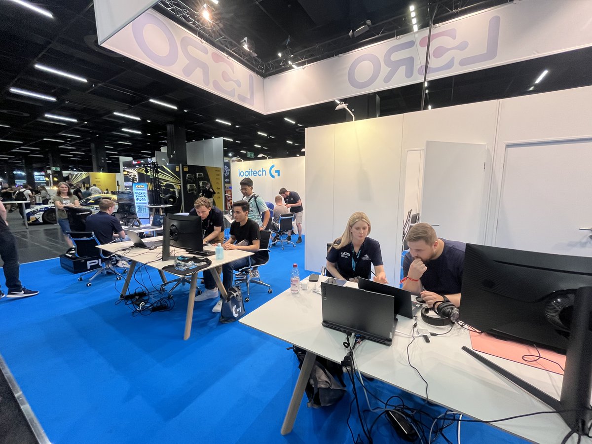 Esports Science Research Lab (@esportssrl) on Twitter photo Off to a flying start at #gamescom2023 with <a href="/LogitechG/">Logitech G</a> <a href="/LeroCentre/">Lero</a> doing #esports #science Great to be back. <a href="/PessLimerick/">PESS @ UL</a> <a href="/Dr_MarkCampbell/">Mark Campbell</a> <a href="/UL/">University Of Limerick</a> <a href="/AntoineDupuy_/">Antoine Dupuy</a> <a href="/SarahCregan6/">Sarah Cregan</a> <a href="/John_Joyce15/">John Joyce</a> <a href="/t_smithies/">Tim Smithies</a>. Off to a flying start at #gamescom2023 with <a href="/LogitechG/">Logitech G</a> <a href="/LeroCentre/">Lero</a> doing #esports #science Great to be back. <a href="/PessLimerick/">PESS @ UL</a> <a href="/Dr_MarkCampbell/">Mark Campbell</a> <a href="/UL/">University Of Limerick</a> <a href="/AntoineDupuy_/">Antoine Dupuy</a> <a href="/SarahCregan6/">Sarah Cregan</a> <a href="/John_Joyce15/">John Joyce</a> <a href="/t_smithies/">Tim Smithies</a>.