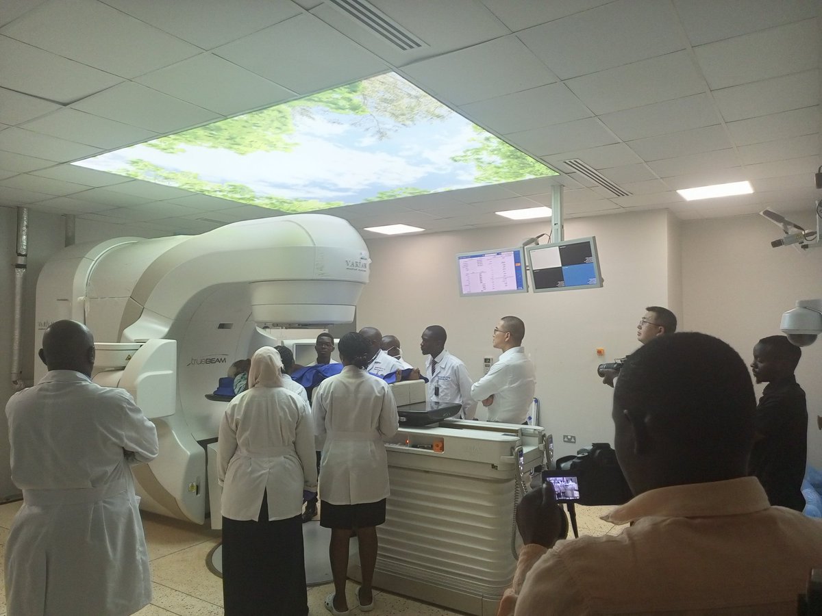 UgandaCancerIns's tweet photo. GOOD NEWS UGANDA: We have launched VMAT treatment modality(high end treatment) with experts from Washington University &amp; Baylor College of Medicine. This will greatly improve the turn around time &amp; reduce referrals abroad. 
#FightCancerUg 
#CancerIsCurable https://t.co/1mipKmiCBk