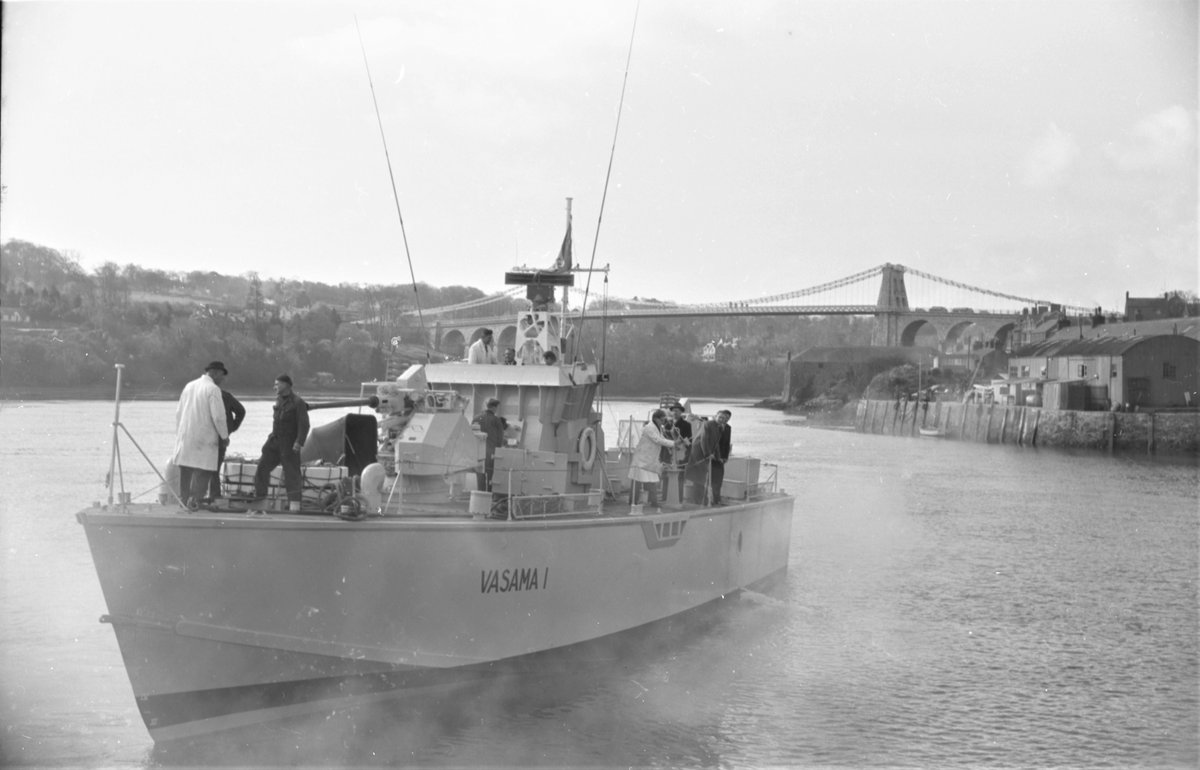 Fast Patrol Boat built on Anglesey for the Finnish Government 🚤

In 1941, Saunders-Roe established a factory in Fryars, Llanfaes, near Beaumaris, where they converted over 300 Catalina aircraft from the USA. They also worked on motor torpedo boats and fast patrol boats.

The