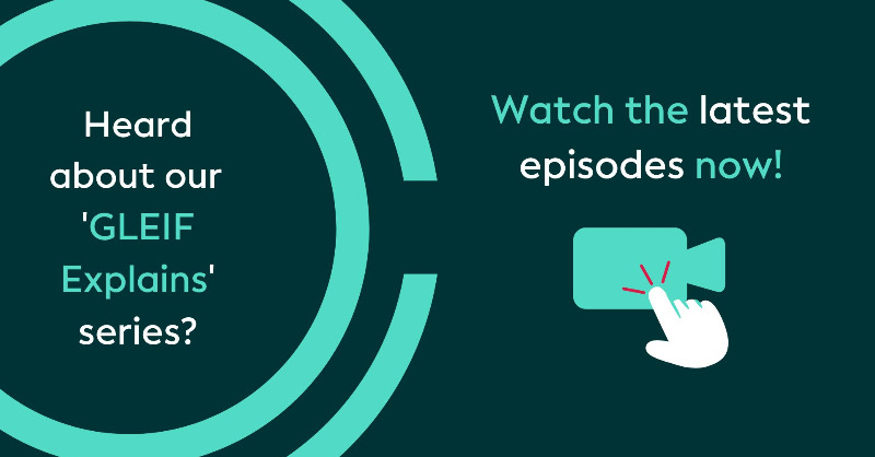 GLEIF's tweet photo. We've recently launched a new video series called '#GLEIFExplains' featuring our knowledgeable colleagues discussing a range of topics related to #LEI, #vLEI, the Global LEI System, &amp; our #DataQuality Management program. 

Have you checked it out yet?
