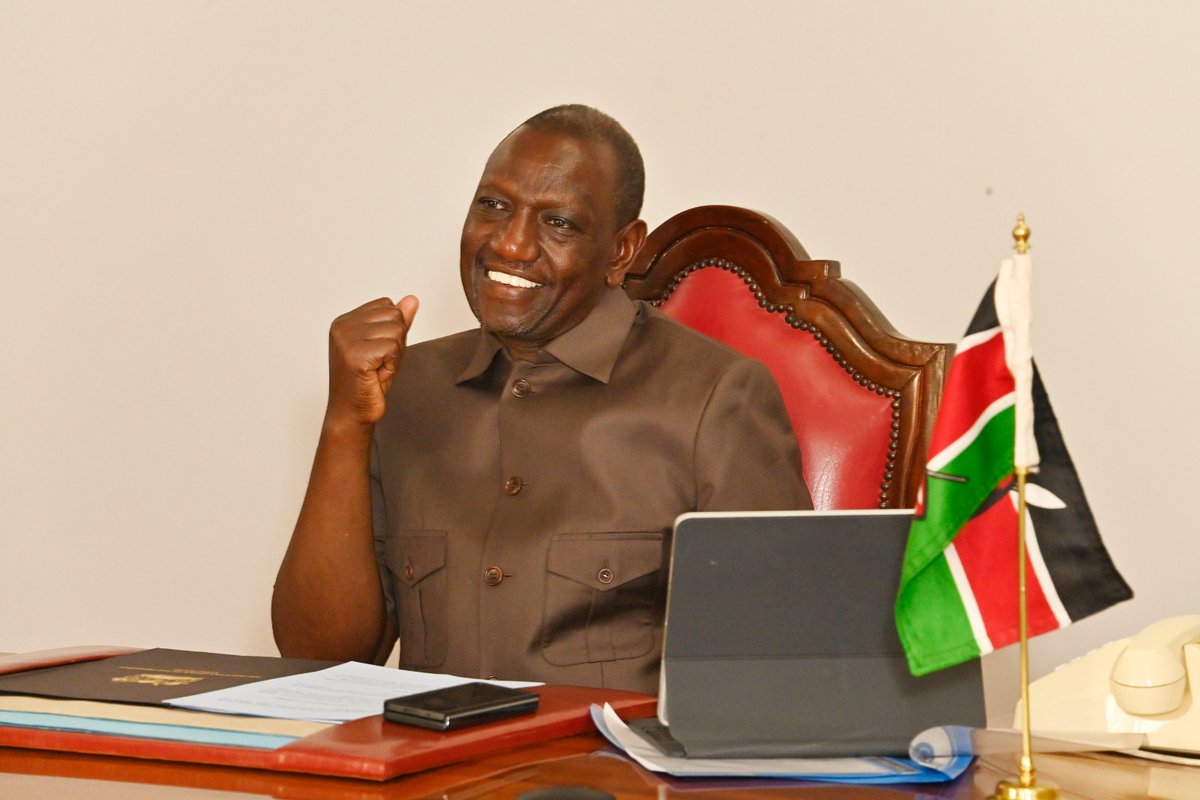 WilliamsRuto's tweet photo. Kenya will work with the short-form video hosting service TikTok in reviewing and monitoring its content to ensure that it adheres to the agreed community guidelines and standards. It is our commitment that we bring up our children in the right environment.

During a virtual meeting with TikTok CEO Shou Zi Chew who also agreed to set up an office in Kenya to coordinate its operations in the region.