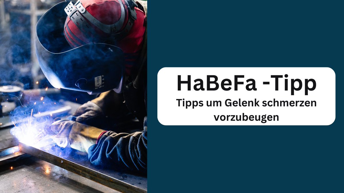 HaBeFa_de's tweet photo. 🎉𝐇𝐚𝐁𝐞𝐅𝐚-𝐓𝐢𝐩𝐩🎉

Wir haben heute ein paar Tipps, wie Handwerker ( und natürlich alle anderen unter euch ) ihre Gelenke bei der Arbeit schonen können.

Hoffentlich wird es dem einen oder anderen unter euch helfen🤗. https://t.co/3n6pkHkwRR