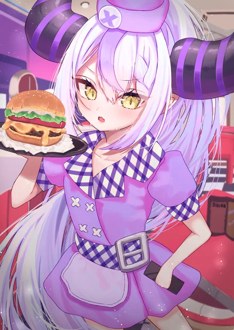 アメリカンダイナーラプ様  #laplus_artdesu