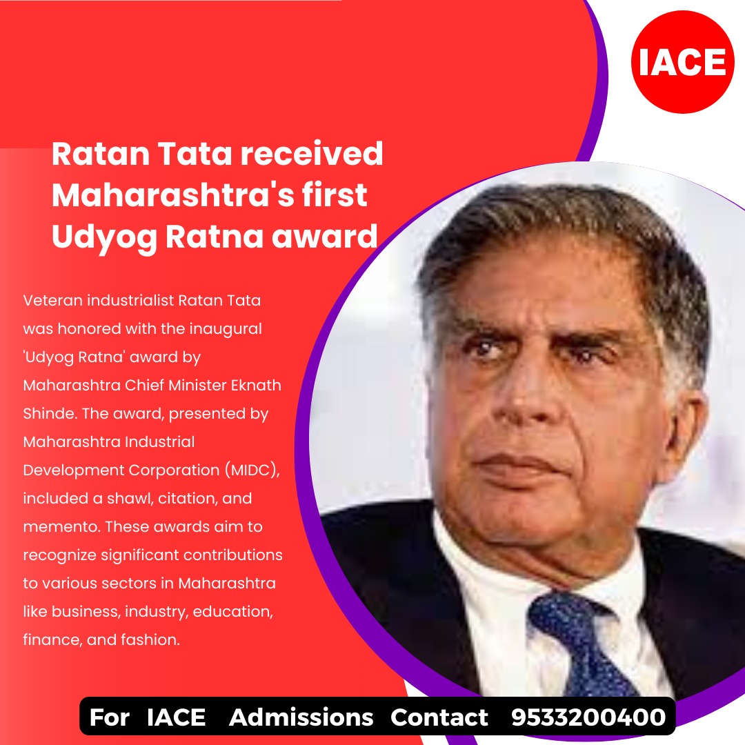 Hyd_IACE's tweet photo. Celebrating Excellence: #Ratan #Tata receives the first '#UdyogRatna' award from Maharashtra CM Eknath Shinde. π #UdyogRatna #MaharashtraPride #maharastara #iace #dailycurrentaffairs #currentaffairs #iacecurrentaffairs #currentaffairs2023 #rrb #ssccgl #ibpspo #sbipo https://t.co/len8yXfd13