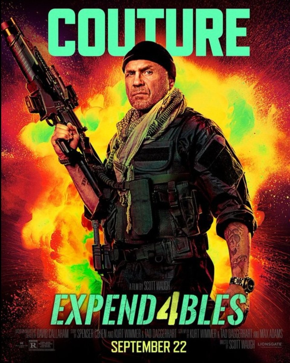 AlfonsGorina's tweet image. #Expend4bles #Stallone #Statham #Lundgren #Couture