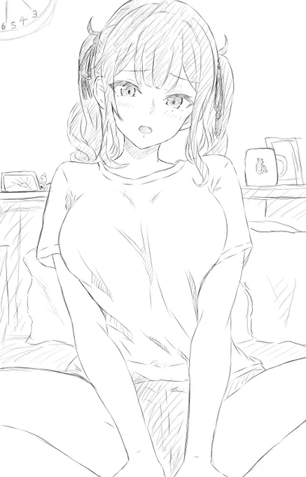 部屋着 夏色花梨先輩 