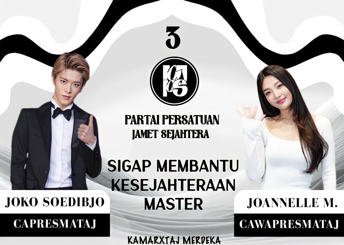 aerychans's tweet photo. GOLPUT BUKAN SOLUSI. 
Gak nnyoblossss, gk mboiiiiisss rekkkk!
AYO PILIH PASLON 3. TIDAK AKAN INGKAR JANJI!

* Timses paslon 3 turun jalan untuk kampanye https://t.co/2uJgEwElaz