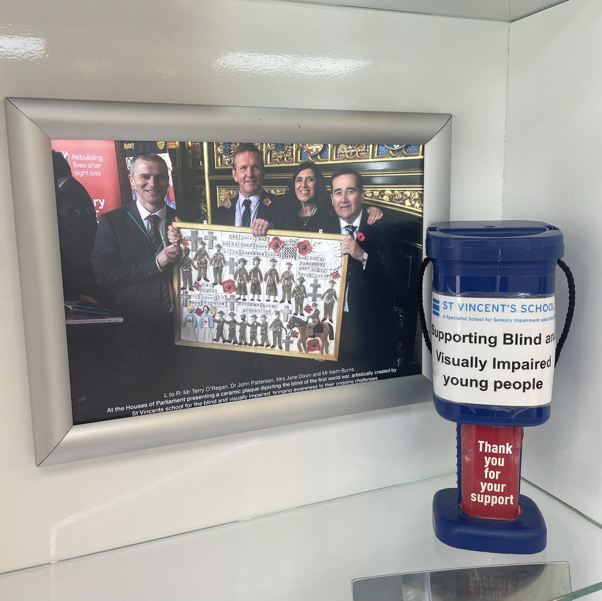 Did you know that we support St Vincent’s school for the blind and visually impaired?

We don’t charge for most of repairs, instead we ask for a donation to St Vincent’s which is able to buy them vital items such as the Amazon Alexa.

<a href="/StVincentsL12/">St. Vincent's School</a> <a href="/DrJohnAPatters1/">Dr. John A Patterson</a>