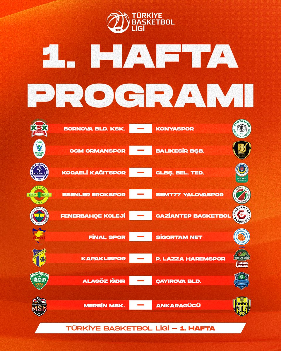 trakya_basket's tweet photo. TBL'de fikstür çekildi. Kapaklıspor ligin ilk haftasında Piazza Lazza Haremspor'u ağırlayacak #TBL @HaremSpor https://t.co/qGtwKtRMO3