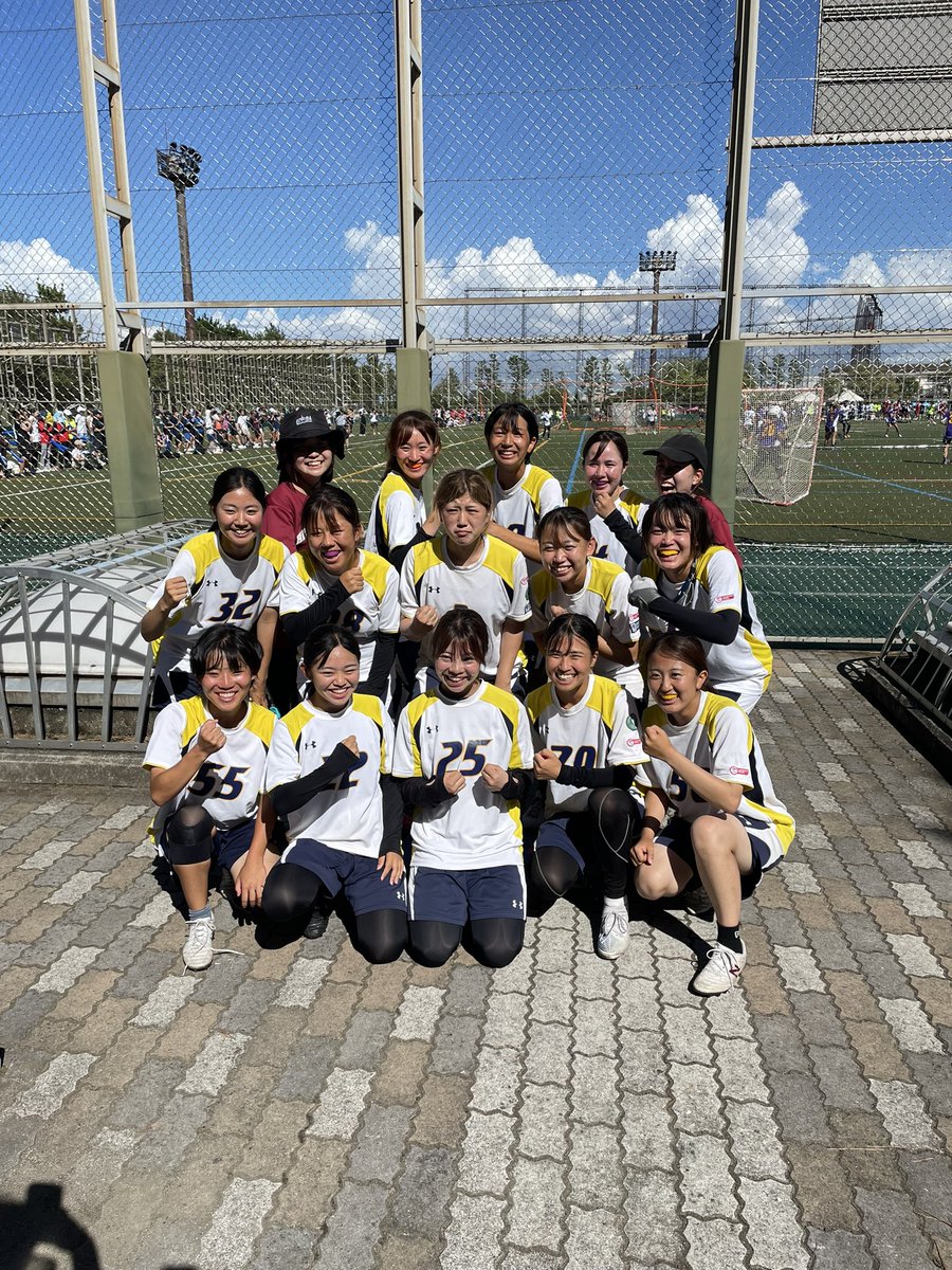 yuta_hashimo's tweet photo. 【summer stage】
今日は大学ラクロス🥍1年生だけの初公式戦
ほんの数ヶ月前にラクロスを始めた子達が、しっかりラクロスする姿をみるとなかなか感慨深いものが。。。
次のwinterに向けてさらにレベルアップしていく彼女達に期待大です

#ラクロス女子 
#summerstage 
#伸び代しかない 
#成長が楽しみ https://t.co/IqfDTjGnH7