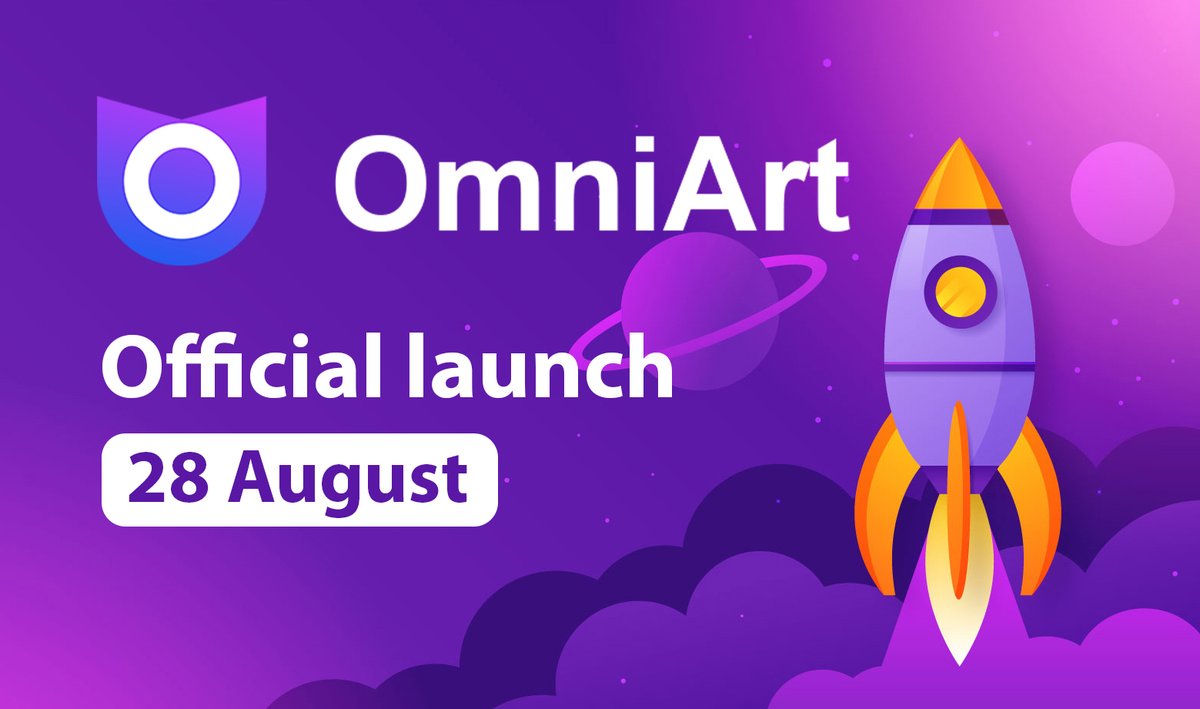 🎉 Mark your calendars for August 28th! 

We're thrilled to announce the launch of <a href="/Omni_Art_/">OmniArt</a>, the ultimate ONFT launchpad brought to you by  <a href="/LayerZero_Labs/">LayerZero Labs</a>. 

Get ready to dive into a new era of omnichain art and creativity! 🚀🖼️

#NFT #LaunchDay