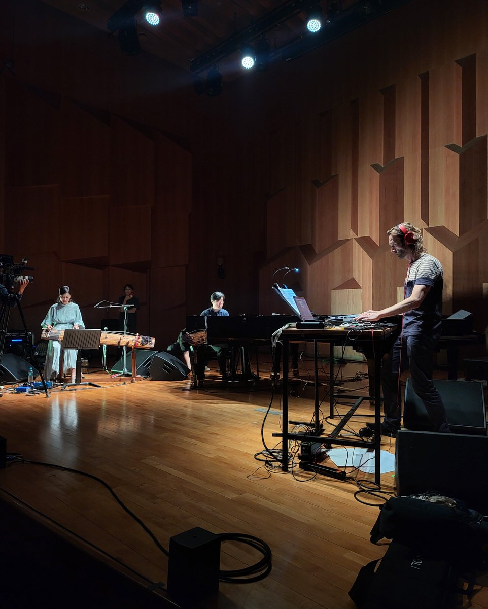 Very excited to announce new collaboration with two remarkable Korea Musicians: Pianist: Jongh-Wa PARK, &amp; Geomungo player: Yoon-Jeong HEO.
