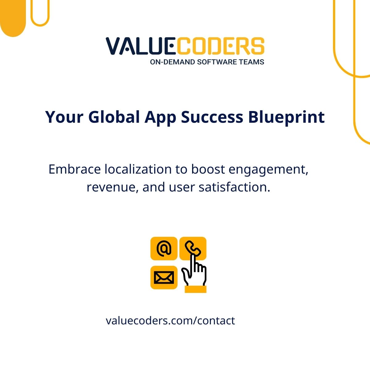 Ready to take your app global? 🌐✈️ Don't miss out on the opportunities that localization can bring! Read the full blog here: valuecoders.com/blog/app-devel… #AppLocalization #MobileAppTesting #GlobalAppTesting #ValueCoders