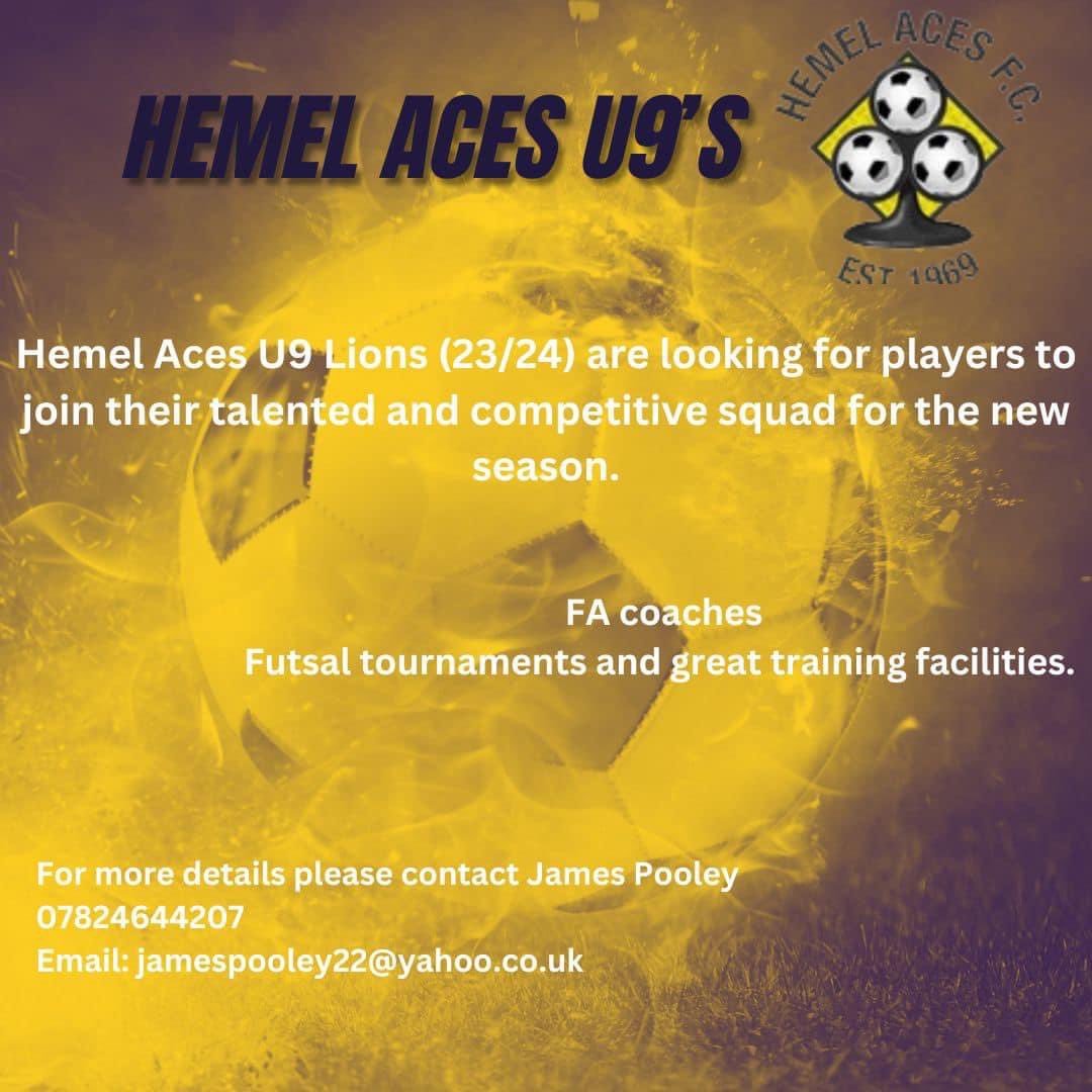 Hemel Aces FC tweet media