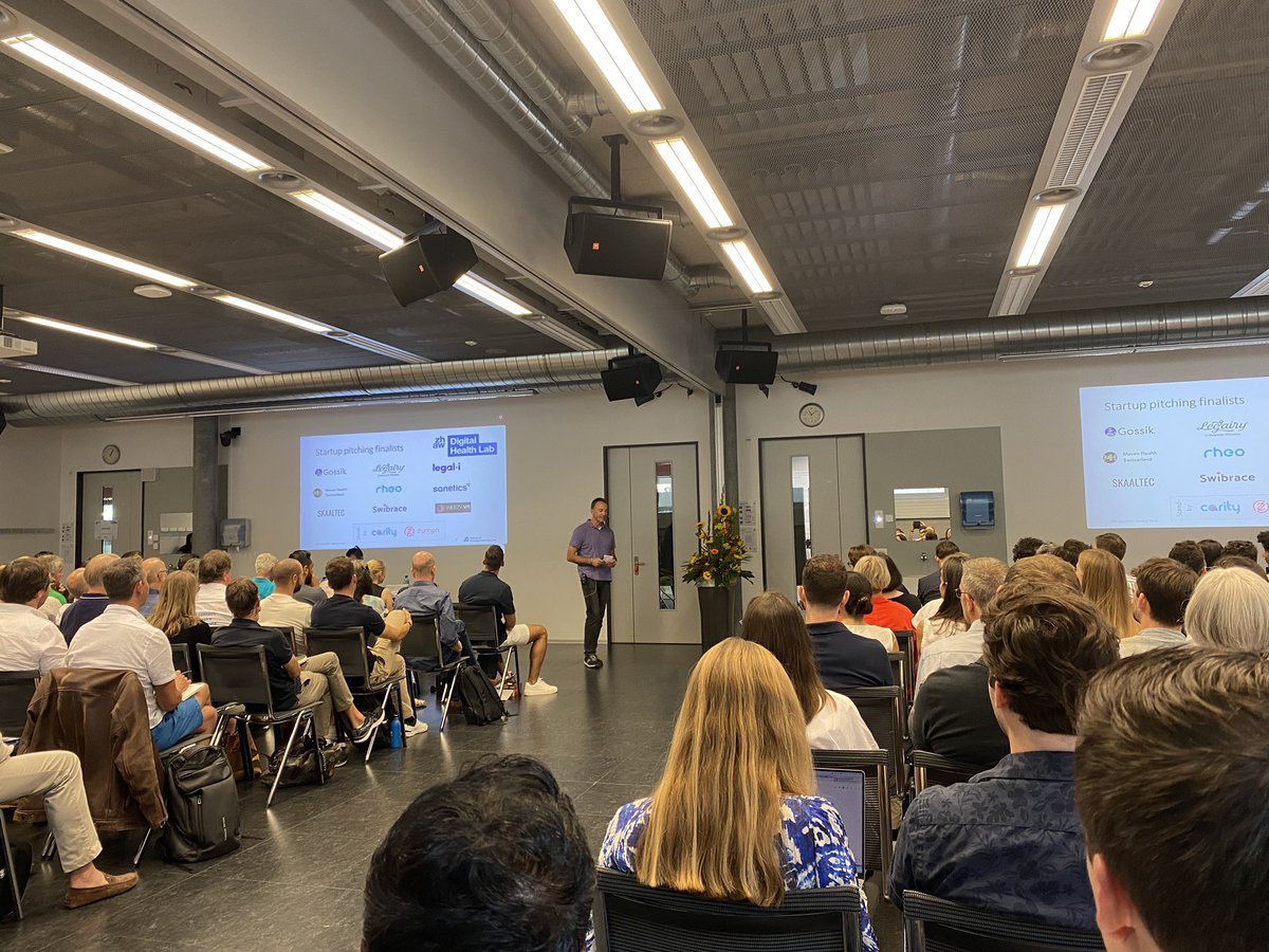 9 digital Health Start-ups in 60 Minuten. Wer wird gewinnen?