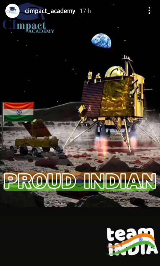 CimpactAcademy's tweet photo. #ProudtobeIndian #ProudMoment #cimpactacademy https://t.co/ByEs1mKP9t