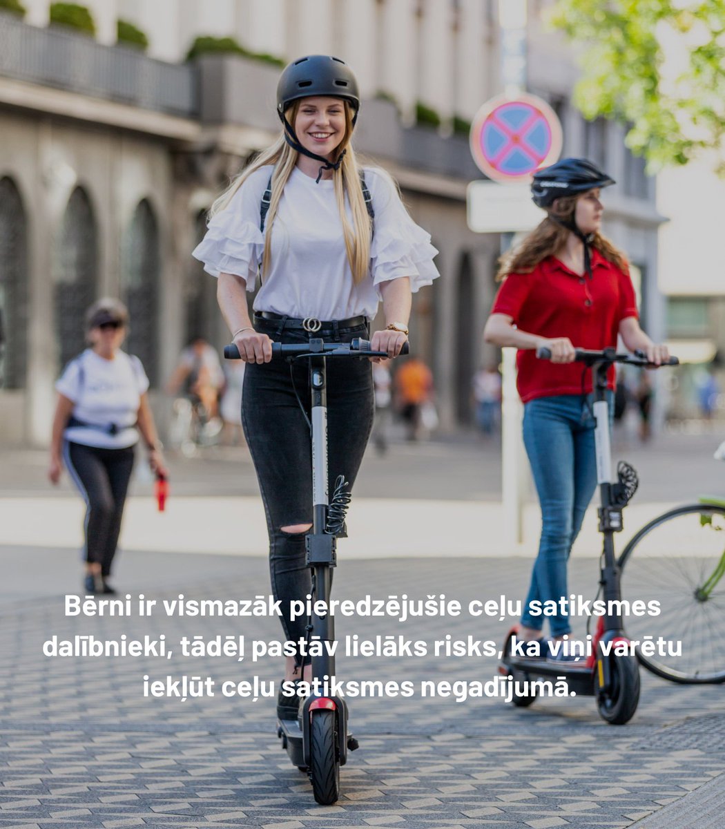 CSDD_LV's tweet image. ❌ 🛴 Kādēļ bērni līdz 14 gadu vecumam nedrīkst braukt ar elektroskrejriteni?

Līdzās šiem iemesliem jāatceras, ka vecāku priekšzīmei ir vislielākā nozīme, izglītojot bērnus un regulāri atjaunojot zināšanas par drošību uz ceļa! 

#csdd #Priekšzīme #Drošasatiksme