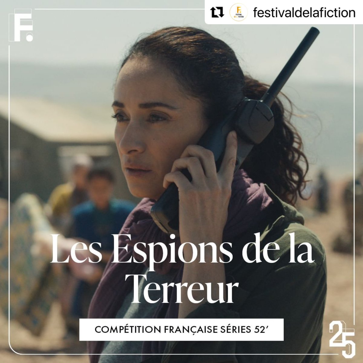 LES ESPIONS DE LA TERREUR est en COMPÉTITION FRANÇAISE <a href="/festivalfiction/">Festival de la Fiction</a> pour <a href="/M6Groupe/">Groupe M6</a> 
Avant première 14/09, à La Rochelle
Réal: Rodolphe Tissot
Prod: Alexandre Boyer &amp; Emmanuel Daucé
Co prod /créateur: Franck Philippon
Scénaristes: C Lemaréchal M Suc L Guillaume D Muray
#Série