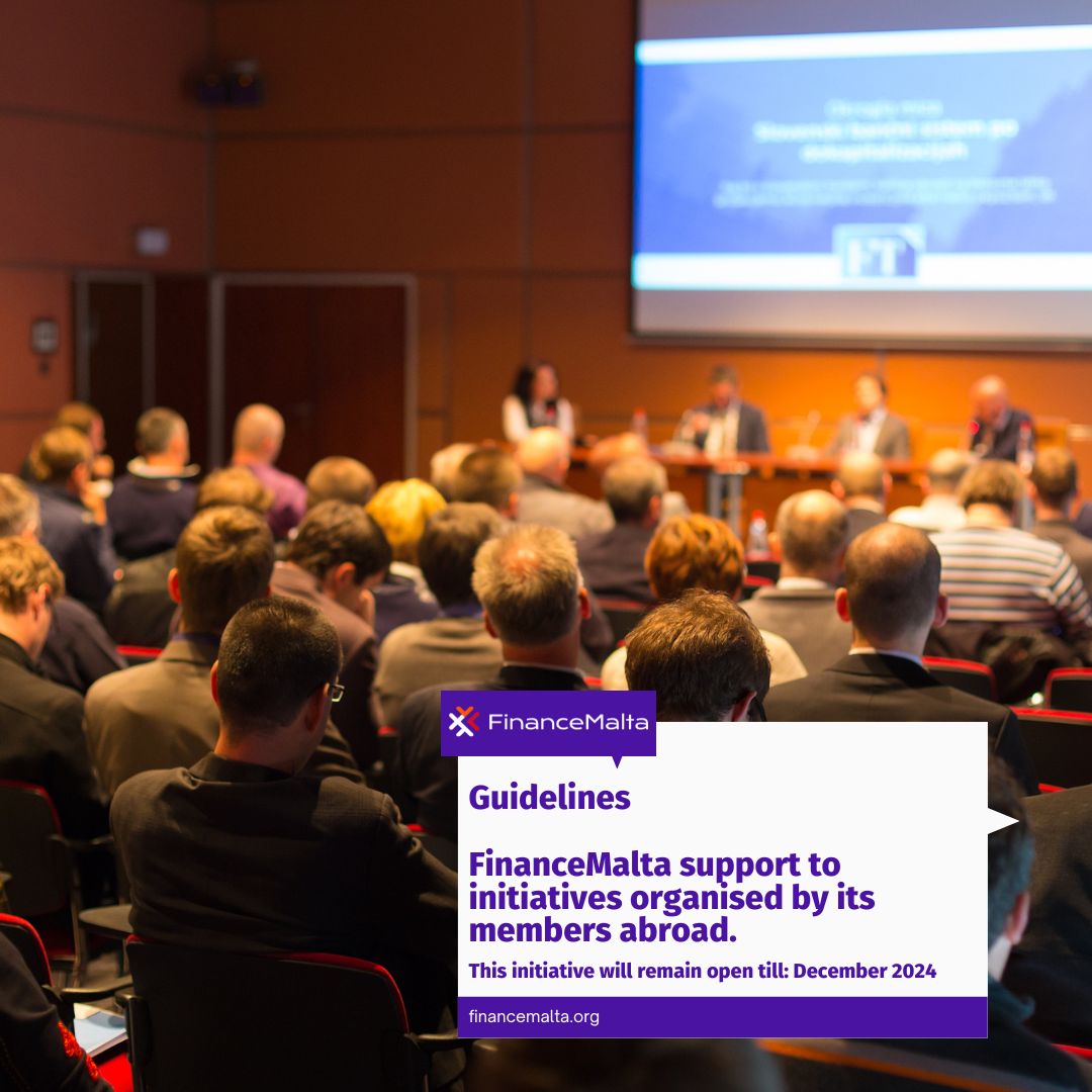 FinanceMalta's tweet photo. A new call for Expressions of Interest (EOI) has been issued in our #MembersArea.
FinanceMalta is willing to support its #members who want to organize promotional activities abroad, to attract further business to #Malta.
For more information๐ https://t.co/7hZ23WWIw3 https://t.co/AjpKk0M11d