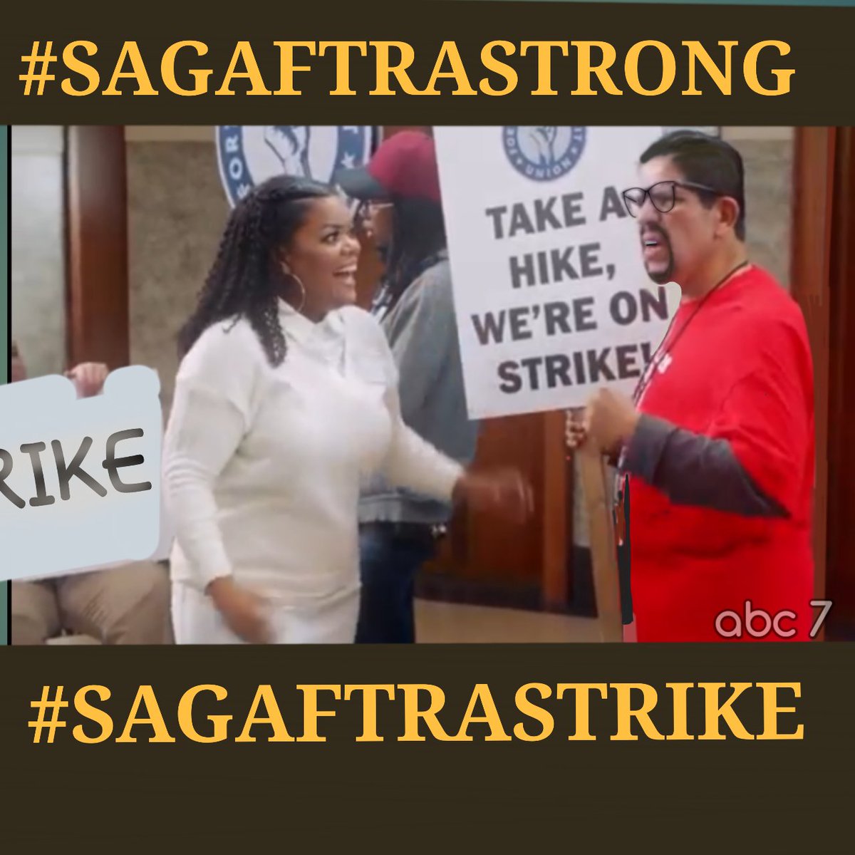 georgi_armando's tweet photo. Yvette Nichols Brown and Georgie Armando Benitez on Mayor Series throwback

#SagAftraStrike 
#SagAftraStrong 
#SagAftraMembers 
#actorsunited https://t.co/qkPru2x4KN