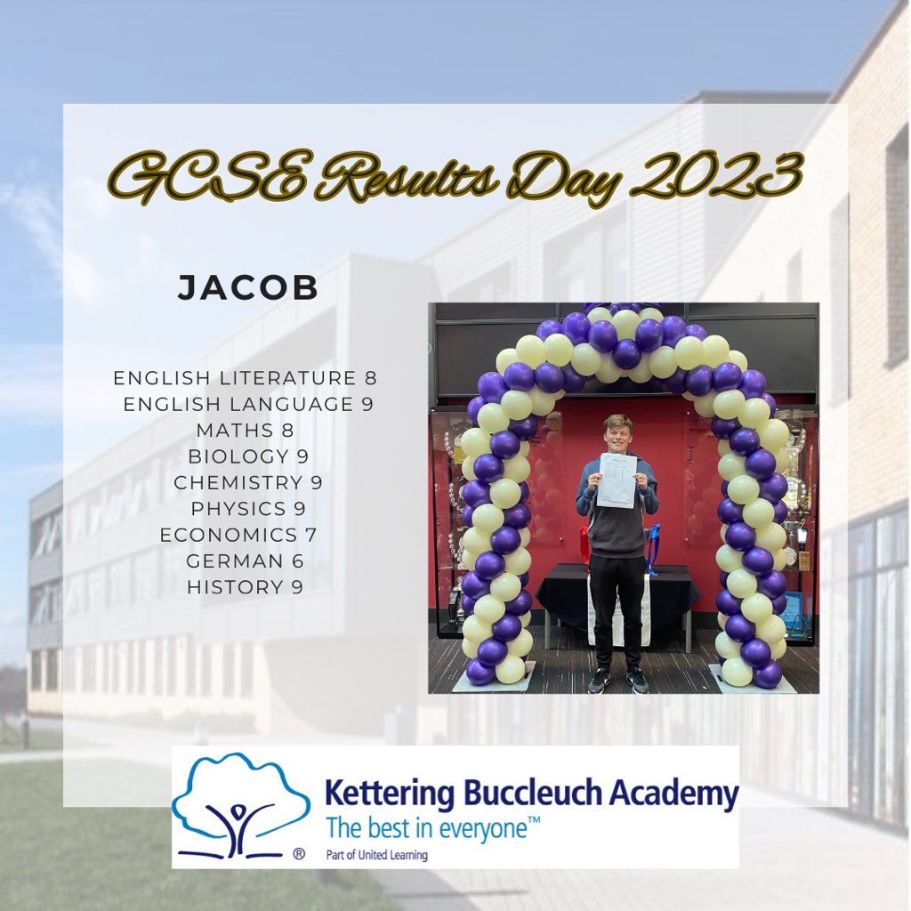 Well done Jacob, an amazing morning for you 💜 <a href="/UnitedLearning/">United Learning</a>