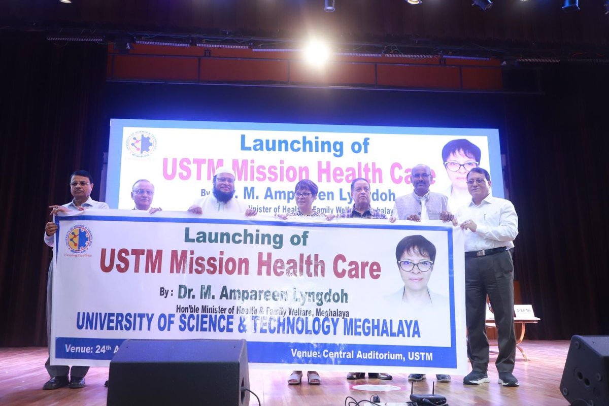 chairman_erdf's tweet photo. Delighted to inaugurate UHAN, North East India's premier Ayurvedic Hospital, nestled within the USTM campus. A testament to merging ancient wisdom with modern healthcare for a healthier future. Tremendous gratitude to Dr. M Ampareen Lyngdoh for gracing the occasion. 🌿🏥✨#UHAN https://t.co/mZZL6S7B2K