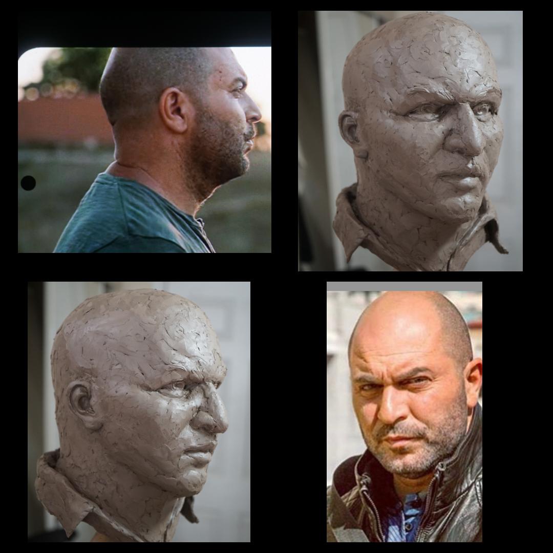 Clayforthebrain's tweet photo. @FaudaOfficial @issacharoff @yestv for the best show,I had to sculpt the main actor.
Who is gonna be the next? GABI,Steeve,Nuri,Eli...?🤔
#fauda #liorraz #doron https://t.co/tPE4UVTw5E