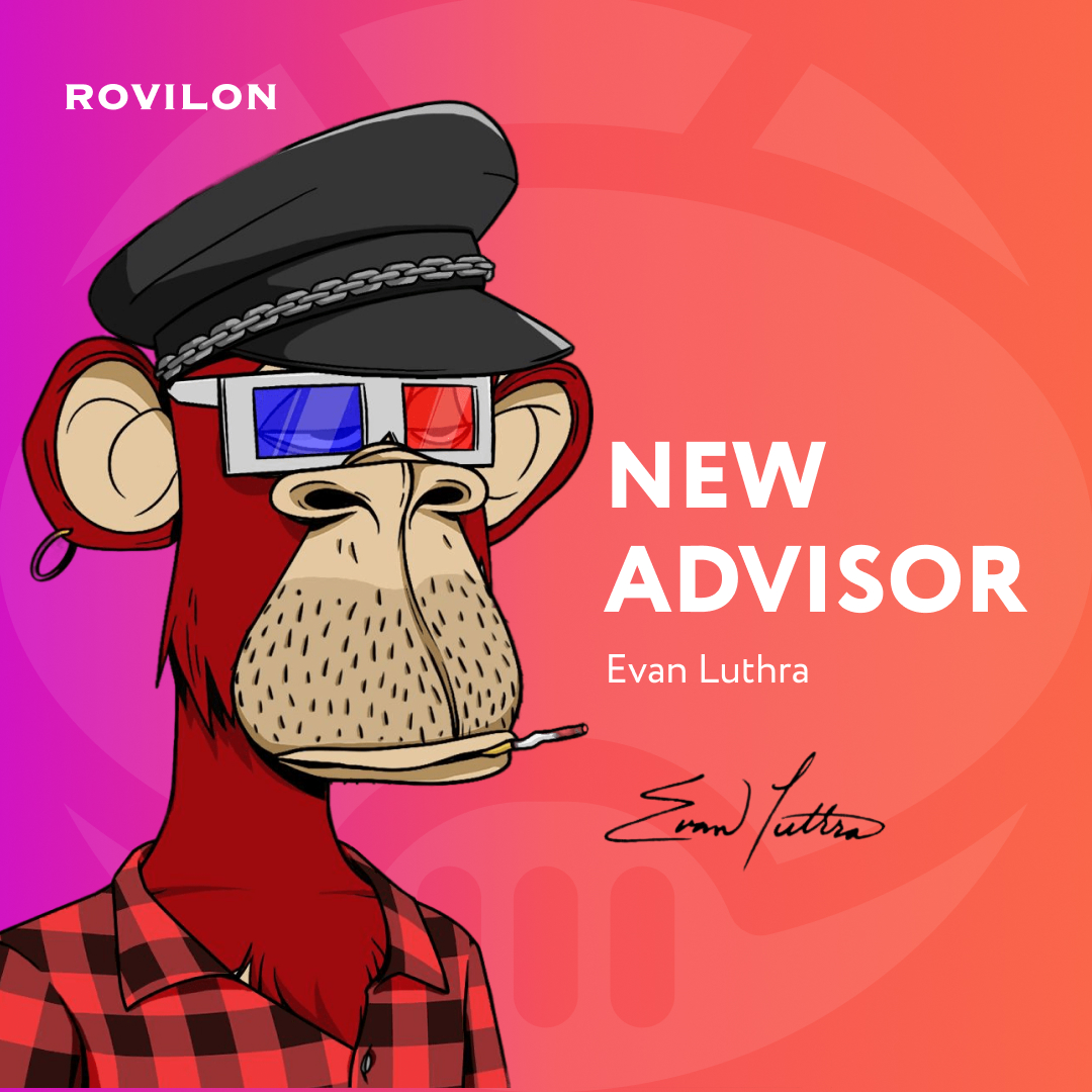 🚀 Exciting News: ROVILON Welcomes NEW ADVISOR <a href="/EvanLuthra/">Evan Luthra</a> ! 🚀

We're thrilled to introduce our newest advisor, Evan Luthra, a recognized name in blockchain and tech.