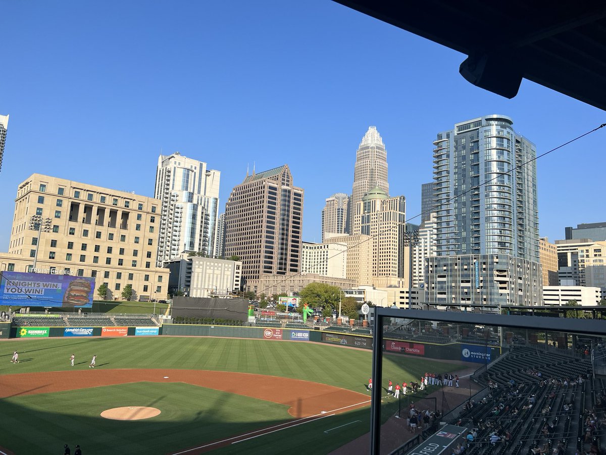 apinkninja's tweet photo. Let’s play ball! Charlotte Knights vs Memphis Redbirds https://t.co/sBkxIK9p8z