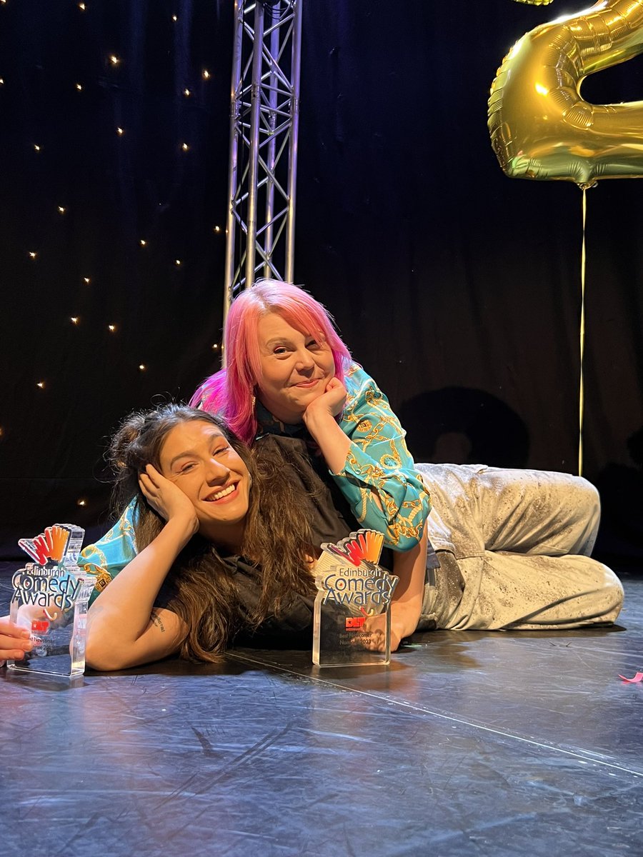 A huge congratulations to Lindsey Santoro and Louise Young both nominated for Best Newcomer for their excellent Fringe shows in this years Edinburgh Comedy Awards!🎉🏆