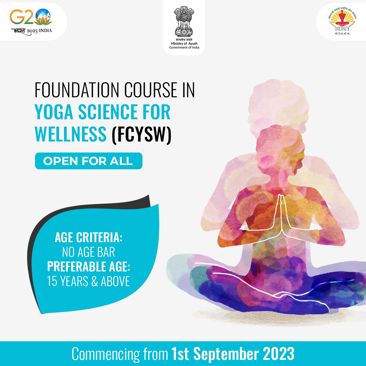 🧘‍♀️ Ready to level up your life game with Yoga? 

🚀 Join MDNIY's popular course for health & well-being.

Apply now for Foundation Course in Yoga for Wellness! 

#MDNIY #courses #coursepromotion #foundationcourse