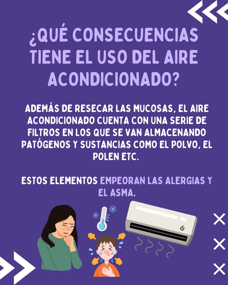 RespiraSevilla's tweet photo. Pero, ¿las personas con asma pueden usar aire acondicionado? 🤨
¡Te lo contamos todo en este post!
#crisisdeasma #asma #asmaticos #oladecalor #asmagrave #enfermedadesrespiratorias #calor #asmaenverano https://t.co/Q0UbUEXHRY