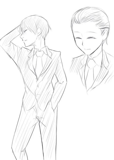 うちの先生(男性)(スーツのすがた) 