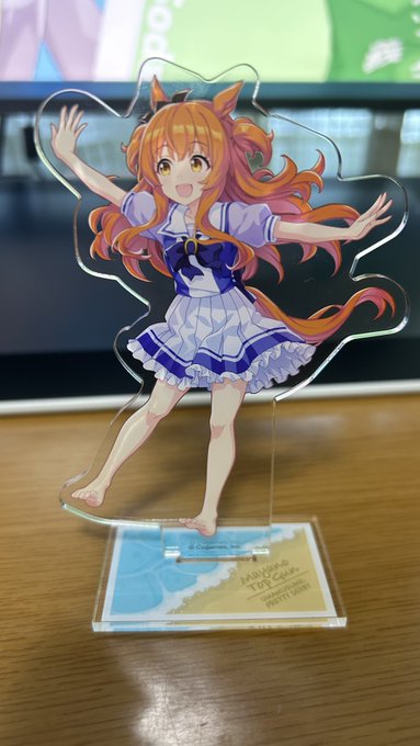 マヤノのアクスタと遭遇してしまったので買ってきちゃった 