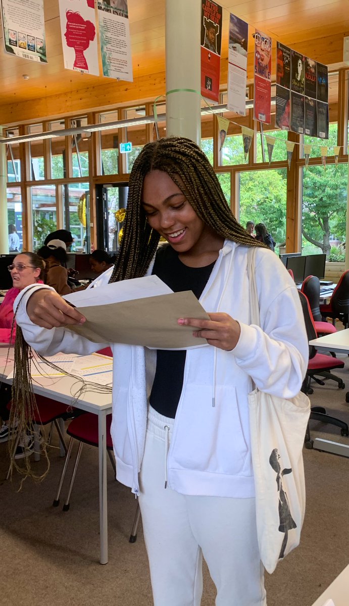 This is what happy looks like! #gcseresultsday2023 @HornseySchool @haringeycouncil